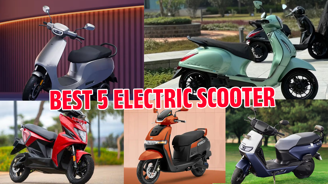 Top 5 Electric Scooters to Buy in India
